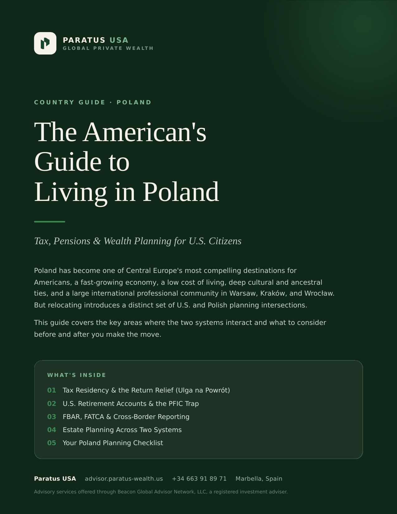 Cover of The American's Guide to Living in Poland