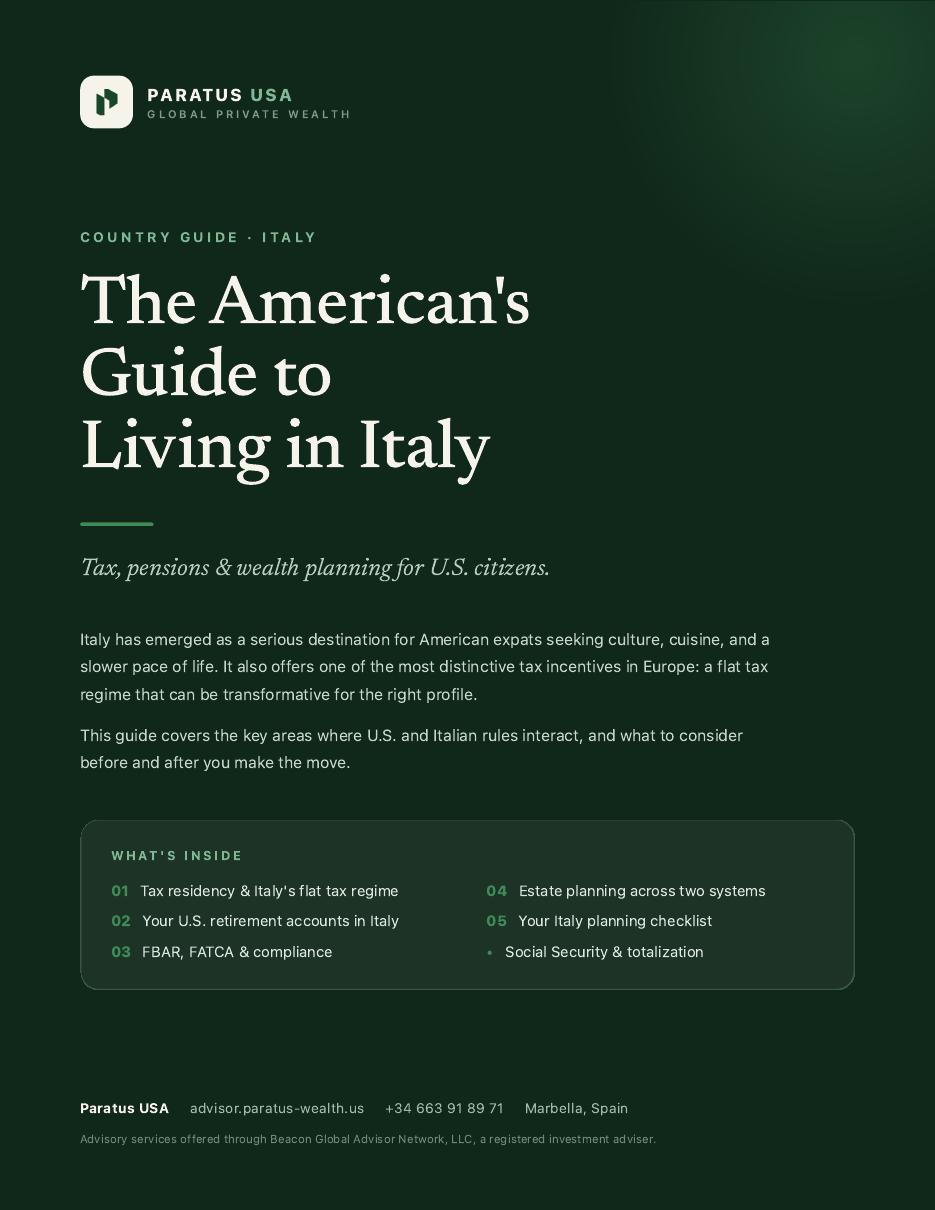 Cover of The American's Guide to Living in Italy