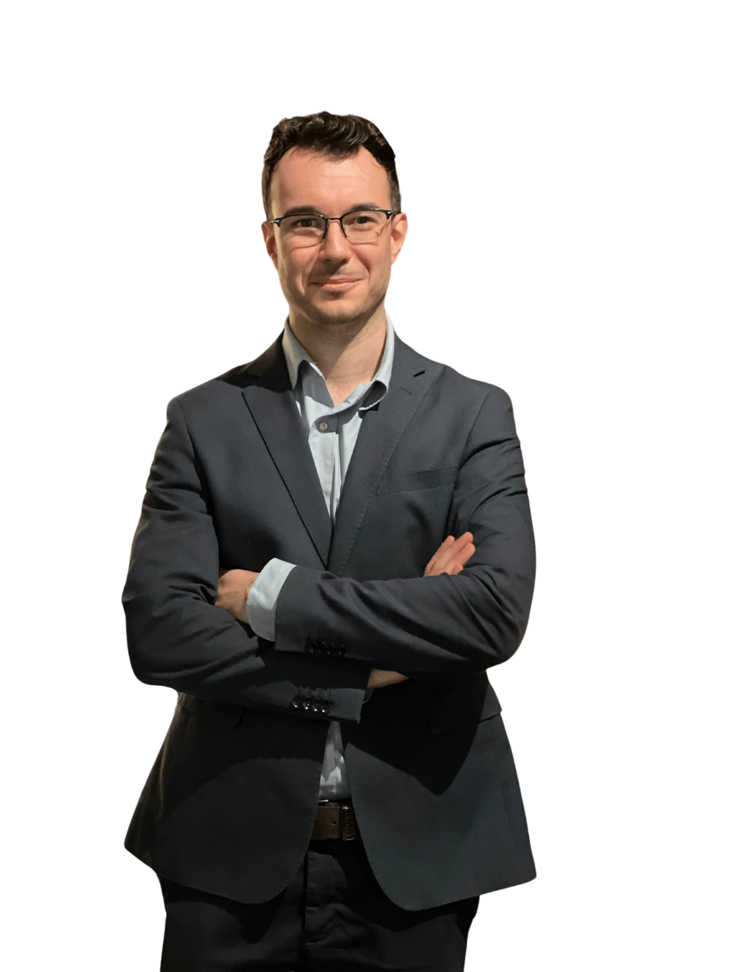 Portrait of Max Agazzi, Founder and Director of Atlex Legal